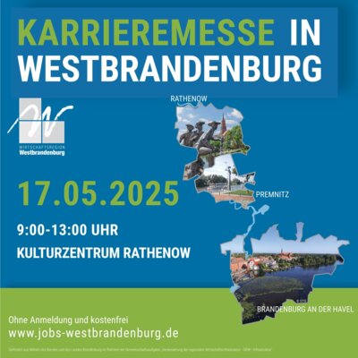 Karrieremesse 2025 in Westbrandenburg (Bild vergrößern)