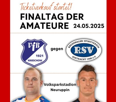 Herren-Landespokalfinale Brandenburg – Ticketverkauf gestartet