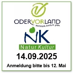 NaturKultur 2025 – Verlängerung der Anmeldefrist
