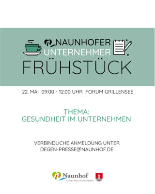 Foto zur Meldung: Gesunde Unternehmen – Erfolgreiche Unternehmen: Einladung zum Unternehmerfrühstück in Naunhof