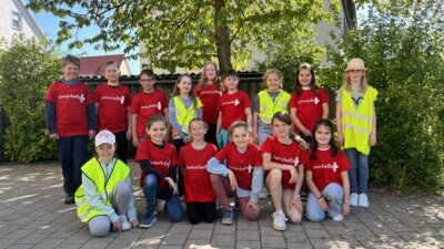 Juniorhelfer im Einsatz