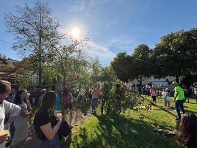 Bei strahlendem Sonnenschein...