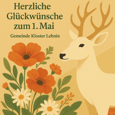 Glückwünsche zum 1. Mai (Bild vergrößern)