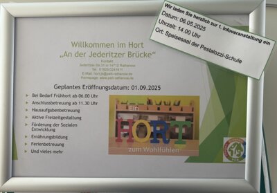 Hort „An der Jederitzer Brücke“ - 1. Infoveranstaltung (Bild vergr&ouml;&szlig;ern)