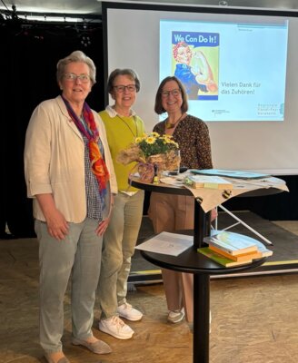 Marleen Knust, Birgit Mund, Ingeborg Cramm
