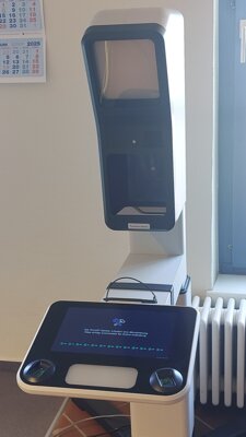 Das neue Foto-Terminal im Bürgeramt  (Foto: Amt FA Andreas Hansen)