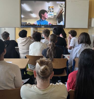 Erster digitaler Austausch mit unserer Partnerschule in Japan