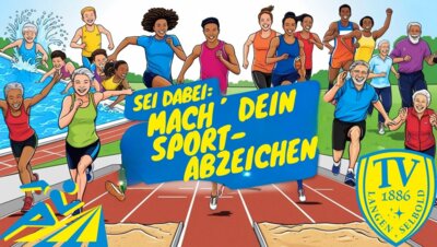SPORTABZEICHEN: Training und Abnahme beim TVL! (Bild vergrößern)