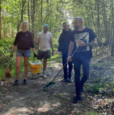Meldung: Arbeitseinsatz läutet sportliche Tage ein