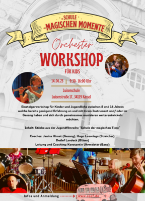 Meldung: Orchester-Workshop für Kids am 14. Juni