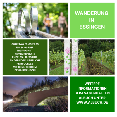 Wanderung in Essingen am 25. Mai (Bild vergrößern)