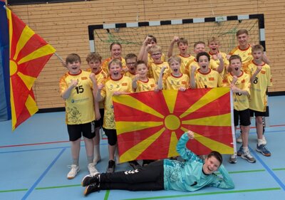 Foto zur Meldung: MJD erreicht Hauptrunde der Handball Mini WM 2025