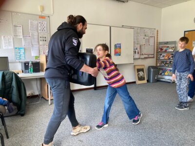 WingTsun (WT) an der Waldschule (Bild vergrößern)