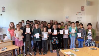 Knobelspaß beim Känguru-Wettbewerb an der Pastorius-Grundschule
