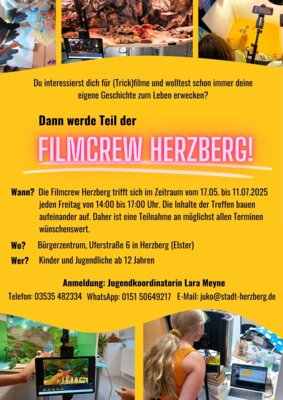 Meldung: FILMCREW HERZBERG!