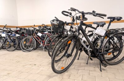 Große Fahrradversteigerung des Fundbüros zum Bürgerfrühstück am 17. Mai