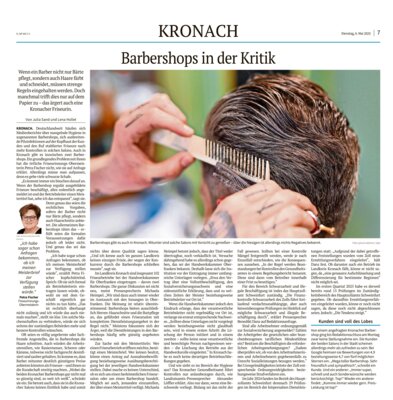 Barbershops in Kronach - ein Überblick