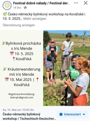 Deutsch-tschechischer Kräuterworkshop