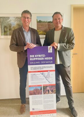 Jochen Paleit (links) und Amtsdirektor Thomas Kresse (rechts) (Bild vergrößern)