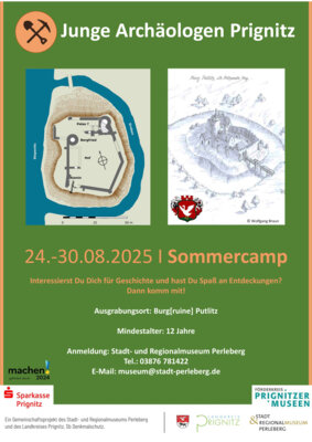 Sommercamp Junge Archäologen Prignitz 2025 (Bild vergrößern)