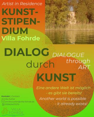 Bild zur Meldung: Kunststipendium Dialog durch Kunst