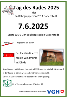Tag des Rades am 07. Juni 2025
