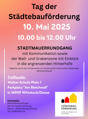Mauerführung am Tag der Städtebauförderung