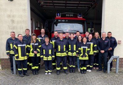 Gruppenbild Truppmann 2025 (Bild vergrößern)