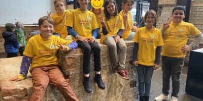 Erster Einsatz der neuen T-Shirts – „Ein Theaterbesuch der anderen Art“ (Bild vergr&ouml;&szlig;ern)