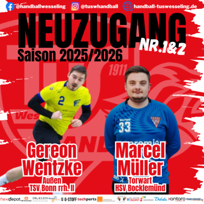 Meldung: Die ersten Neuzugänge für die kommende Saison