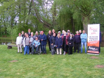 Foto: G. Jarosz  Gruppenfoto vom Europäischen Protesttag für Gleichstellung von Menschen mit Behinderungen