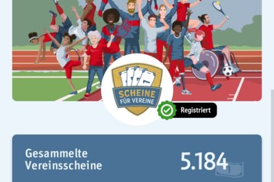 Meldung: Scheine für Vereine - Erste Prämien unterwegs zur PSU