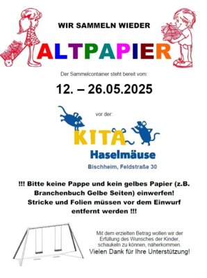 Altpapiersammlung (Bild vergrößern)