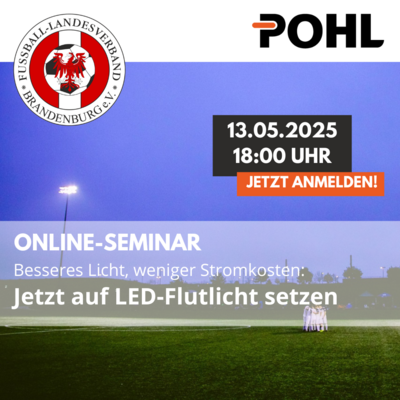 Meldung: Besseres Licht, weniger Stromkosten: Jetzt auf LED-Flutlicht setzen