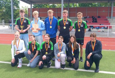 Jugend trainiert Kreisfinale in der Leichtathletik U 18 und U 16 mix