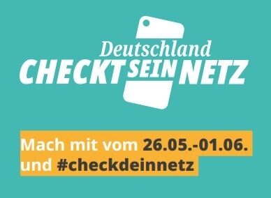 Erstinformation zur Mobilfunk-Messwoche (Bild vergrößern)