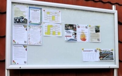 Neue Infotafel für Kinder & Jugendliche in Heinersdorf