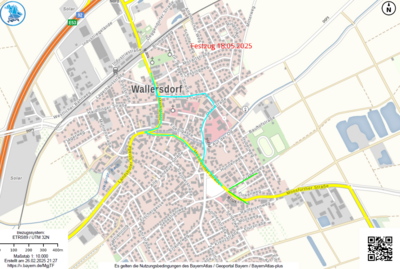 Verkehrseinschränkungen anlässlich des 150-jährigen Gründungsfestes der Freiwilligen Feuerwehr Wallersdorf am 18.05.2025