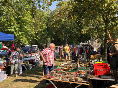 Trödel- und Regionalmarkt unter blühenden Kastanien – ein voller Erfolg!