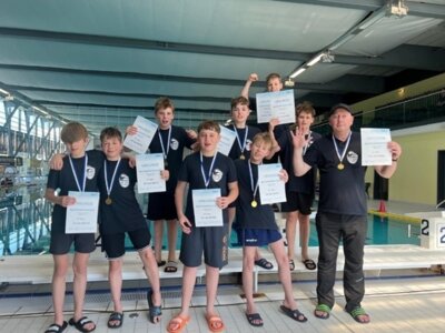 Foto zur Meldung: Wasserball: Lok gewinnt die U14-Bezirksmeisterschaft