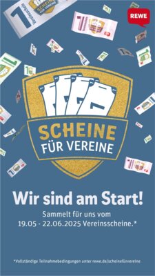 Meldung: Scheine für Vereine ist zurück