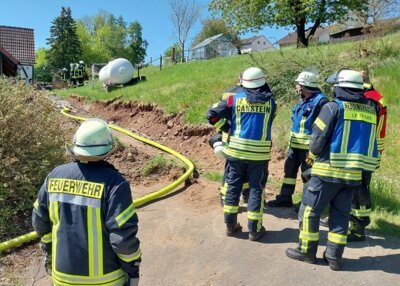 Meldung: Brandeinsatz: Wehren löschen Feuer schnell