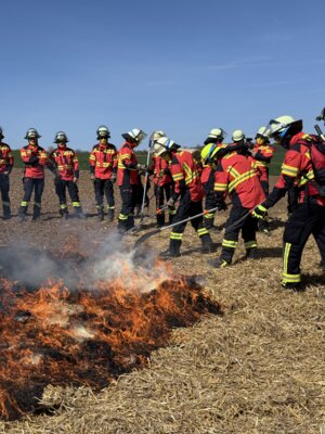 Meldung: Lehrgang Vegetationsbrandbekämpfung