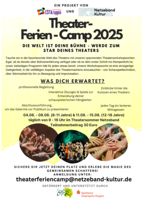 Theater-Ferien-Camp 2025
