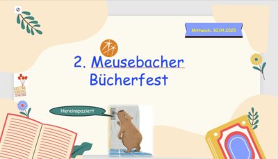 2.Meusebacher Bücherfest (Bild vergrößern)