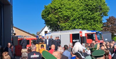 Meldung: Einweihung Feuerwehrgerätehaus Straeten-Waldenrath