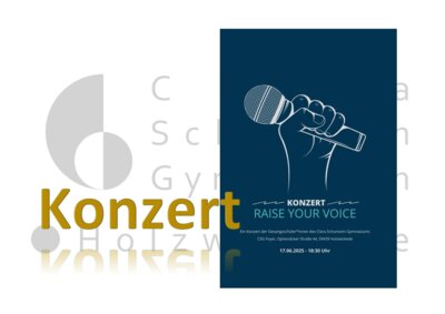Meldung: Raise your Voice - Konzert der CSG-Gesangssolistinnen