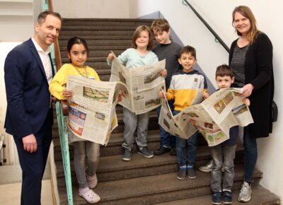 Lesekompetenz dank Lesepaten (Bild vergrößern)