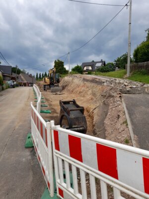 Meldung: Sperrung Dittmannsdorfer Straße in Höhe Hausnummern 68-51