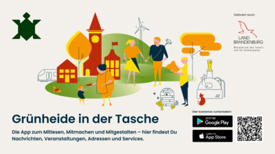 Einladung zur Road-Show: Vorstellung der Grünheide App am 20. Mai ab 16 Uhr